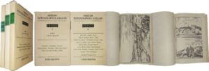 Merian - France - Martinum Zeillerum - Topographia galliae - 1655 - Neue ausgabe 1970 ohne die texte von Martin Zeiler - Bands I, II and III - Nouvelle édition de 1970 sans les textes de Martin Zeiler