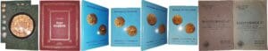 Lot de 6 catalogues de ventes aux enchères
