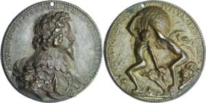 France -  Antoine Ruzé d'Effiat et de Longjumeau, fonte datée 1629