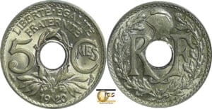 France - Troisième république (1871-1940) - 5 centimes Lindauer Grand module 1920