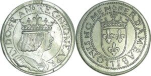 France - Troisième république (1871-1940) - Louis XII pour Naples, Essai de métal et de module