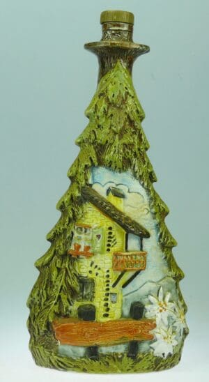 Bouteille en céramique Borghini Lacrima Christi - Sapin