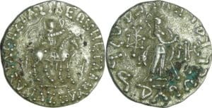 Royaume Indo-Scythe - Azès II - Tétradrachme (-20/+5 av. J.-C.)