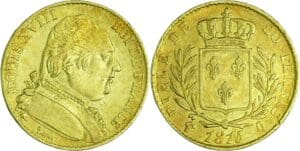 France - Louis XVIII (1815-1824) - 20 francs au buste habillé 1815 Q (Perpignan)