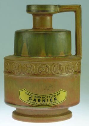 Broc en grés émaillé GARNIER - Broc Valca (marron et vert)