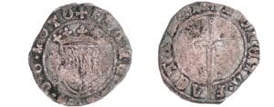 France - Lorraine - Duché de Lorraine - François 1er - Demi-Gros (Nancy)
