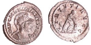 Maximien Hercule - Aurélianus (287-289, Lyon) - Hercule