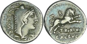Thoria - Denier (105 av. J.-C.)