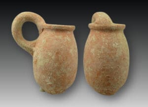 Rome / Empire d’orient - Petite cruche à anse en terre cuite - 1er / 3ème siècle après J.C.