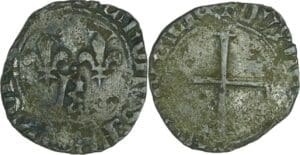 France - Charles VII (1422-1461) - Double tournois au K - Toulouse