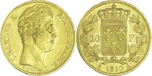 France - Charles X (1824-1830) - 20 francs 1830 A (Paris)