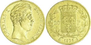 France - Charles X (1824-1830) - 20 francs 1828 A (Paris)
