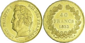 France - Louis-Philippe Ier (1830-1848) - 40 francs 1833 A (Paris)