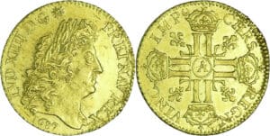 France - Louis XIV (1643-1715) - Louis d’or à la perruque - 1687 A (Paris)
