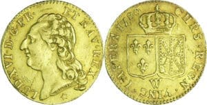 France - Louis XVI (1774-1792) - Louis d’or au buste nu - 1786 W (Lille)