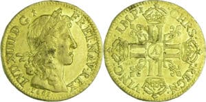 France - Louis XIV (1643-1715) - Louis d’or au buste juvénile, tête laurée - 1661 A (Paris)