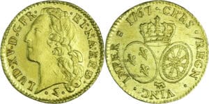 France - Louis XV (1715-1774) - Louis d’or de Béarn au bandeau - 1767 (Pau)