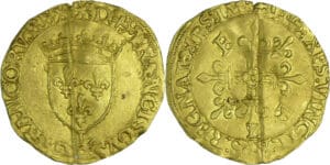 France - François 1er (1515-1547) - Écu d'or au soleil - 5ème type - Bayonne