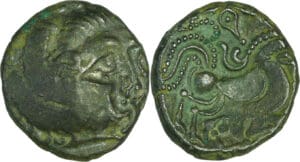 France - Coriosolites - Statère de billon Classe 2 (80-50 av. J.-C.)