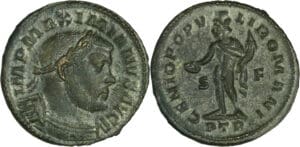 Maximien Hercule - Follis (Trèves)