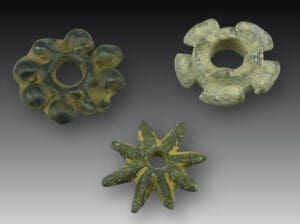 Celte - Lot de 3 rouelles en plomb - Lot 7 - (Ier siècle av.)