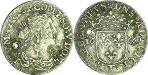 Italie - Tassarolo - Imitation du 1/12 d'écu des Dombes 1666 (Tassarolo)