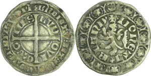 Flandre - Louis II de Male - Gros au lion