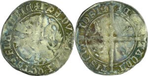 Flandre - Philippe Le Bon - Double gros cromsteert d'argent