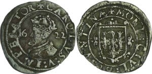 France - Franche-Comté - Charles Quint - Carolus 1622 (Besançon)