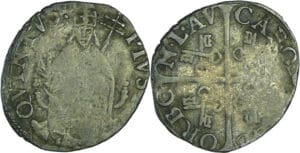 France - Comtat Venaissin - Pie V - 1/2 gros de billon (Avignon)