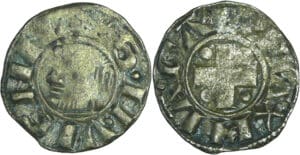 France - Dauphiné - Archevêché de Vienne - Denier (1100-1200)