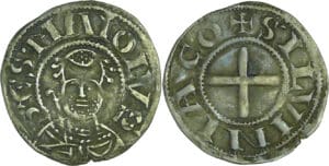 France - Bourbonnais - Prieuré de Souvigny - Denier