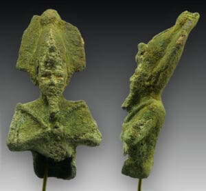 Égypte - Basse Époque - Osiris en bronze - 664 / 343 av. J.-C. (26ème-30ème dynasties)