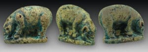 Égypte - Basse Époque - Amulette en fritte - 664 / 343 av. J.-C. (26ème-30ème dynasties)