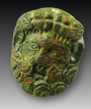Rome - Mascaron en bronze - 1er / 4ème siècle ap. J.-C.