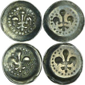 France - Alsace - Strasbourg - Denier (lot de 2 deniers)