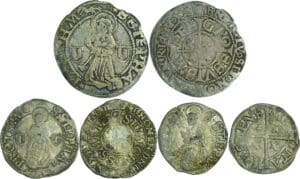 France - Les trois évêchés - Metz - Lot de 3 monnaies