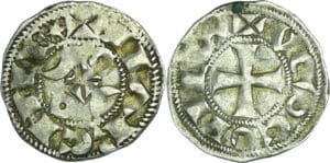 France - Comté de la Marche - Hugues IX - Denier