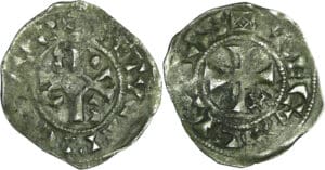 France - Champagne - Comté de Troyes - Hugues - Denier