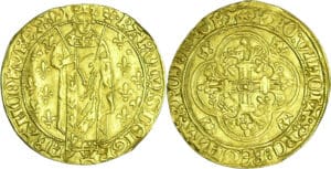 France - Charles VII (1422-1461) - Royal d'or - 2ème émission (5 avril 1431) - Tours