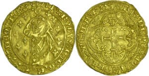 France - Charles VII (1422-1461) - Royal d'or - 2ème émission (5 avril 1431) - Poitiers