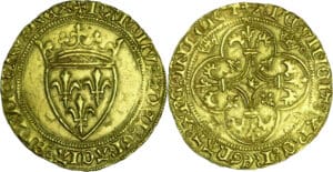 France - Charles VII (1422-1461) - Écu d'or - 3ème type (Août 1424) - Toulouse