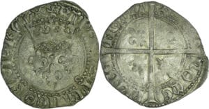 France - Charles VII (1422-1461) - Florette - 2ème émission (27 août 1427) - Poitiers