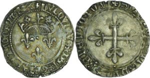 France - Louis XI (1461-1483) - Gros de roi - 31 décembre 1461) - Mâcon
