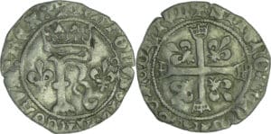 France - Charles VIII (1483-1498) - Petit karolus - Toulouse