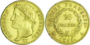France - Napoléon 1er (1804-1814) - 20 francs des 100 jours 1815 A (Paris)