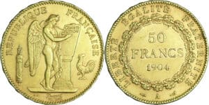 France - Troisième république (1871-1940) - 50 francs Génie 1904 A (Paris)