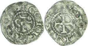 France - Bretagne - Conan III - Denier (Rennes)