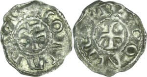 France - Bretagne - Conan III - Denier (Rennes)