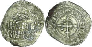 France - Jean II le Bon (1350-1364) - Blanc à la couronne - 5ème émission (6 mai 1359)